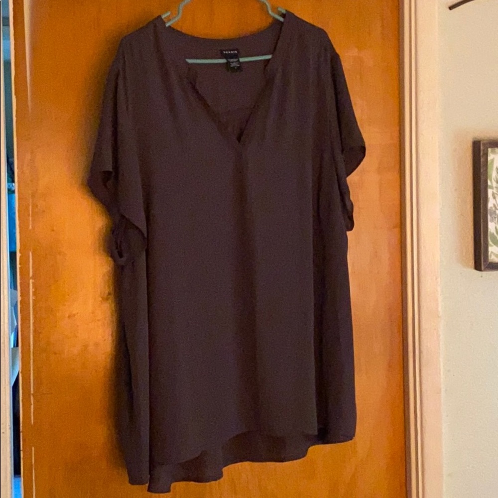 Torrid Brand size 4 Gray Blouse